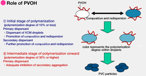 Role of PVOH